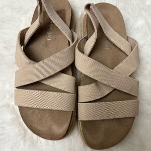 Madden girl Beige Strappy Sandals